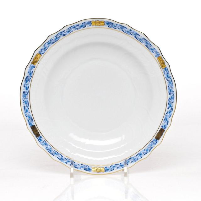 Herend Chinese Bouquet Salad Plate, Garland Blue