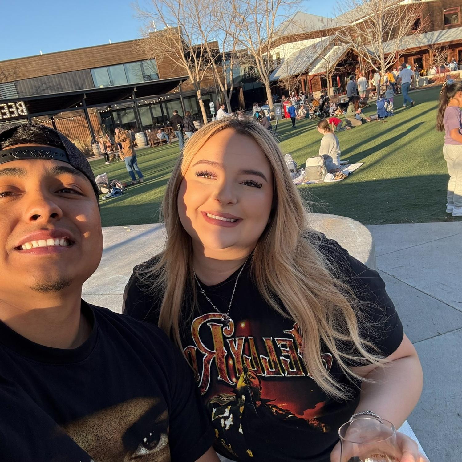 spent the day at a brewery with our friends