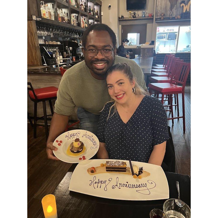 Celebrating one year of engagement