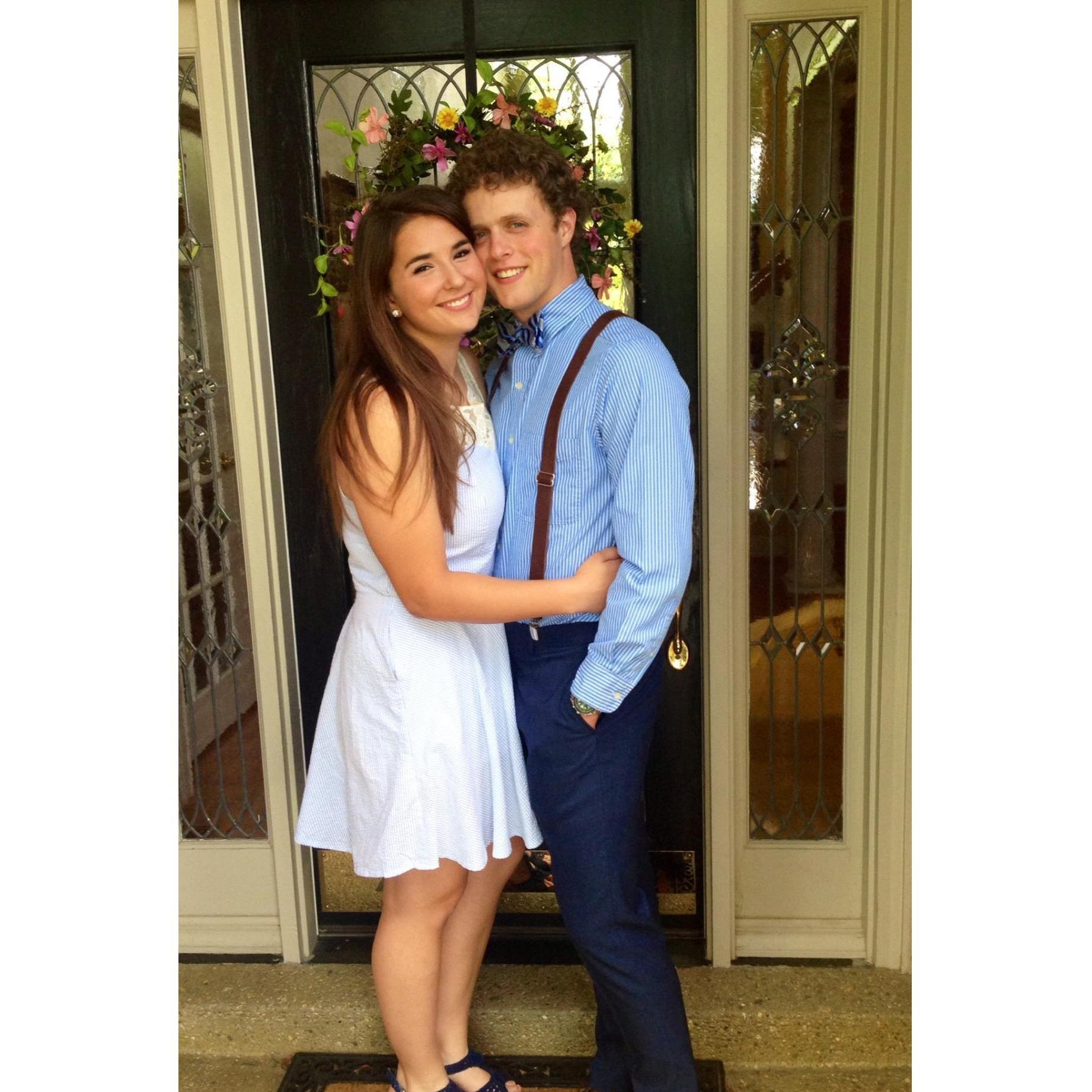 Going to a friends Derby Party almost 3 years ago!