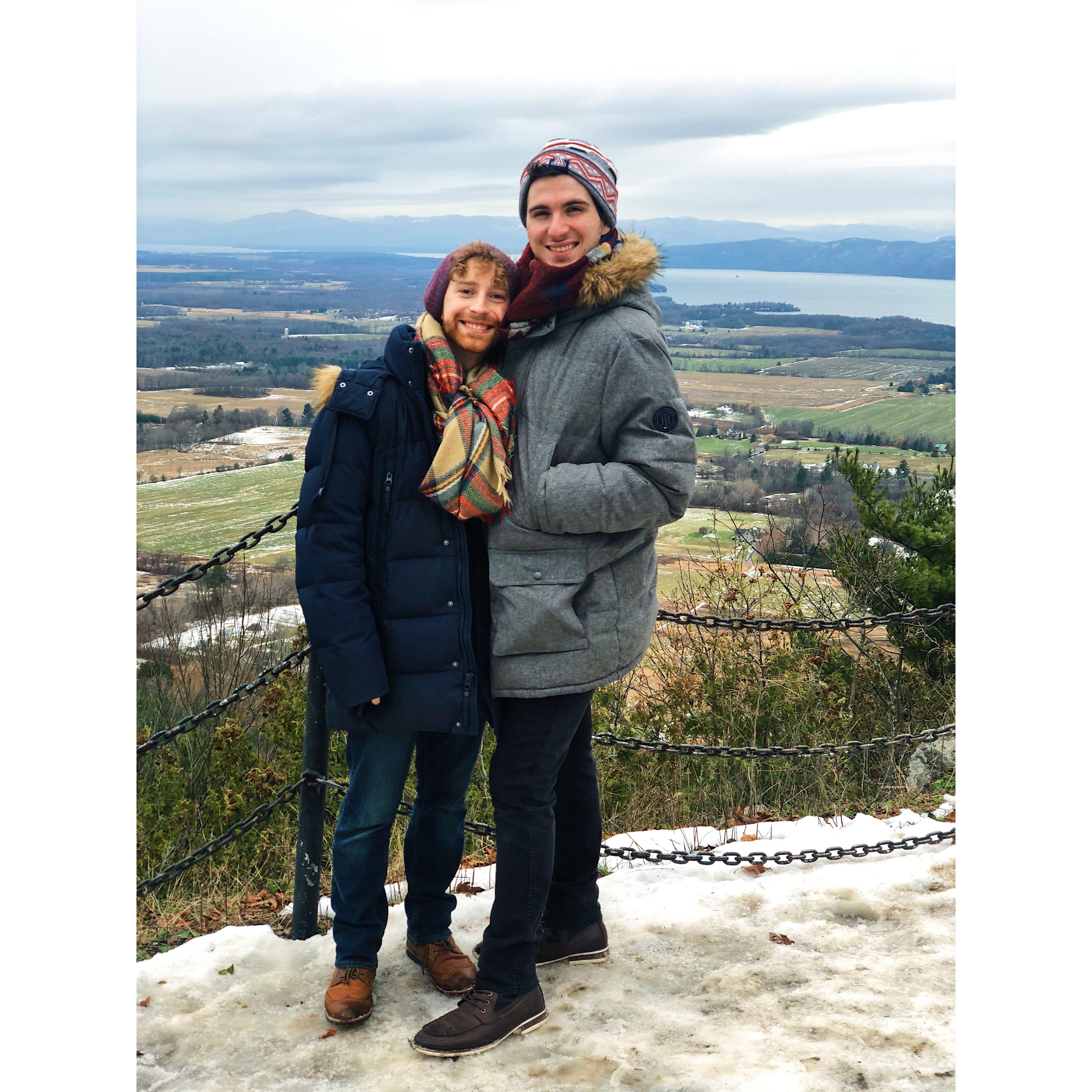 From the tops of the mountains...