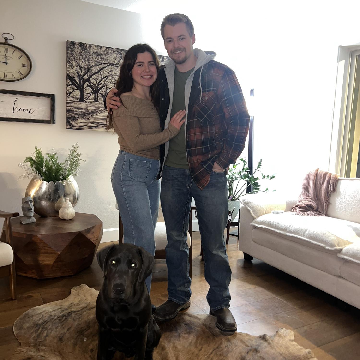 This was our first Thanksgiving together.
