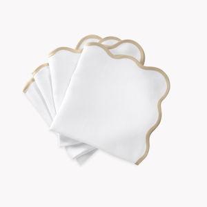 Matouk Scallop Edge Napkin - set of 4