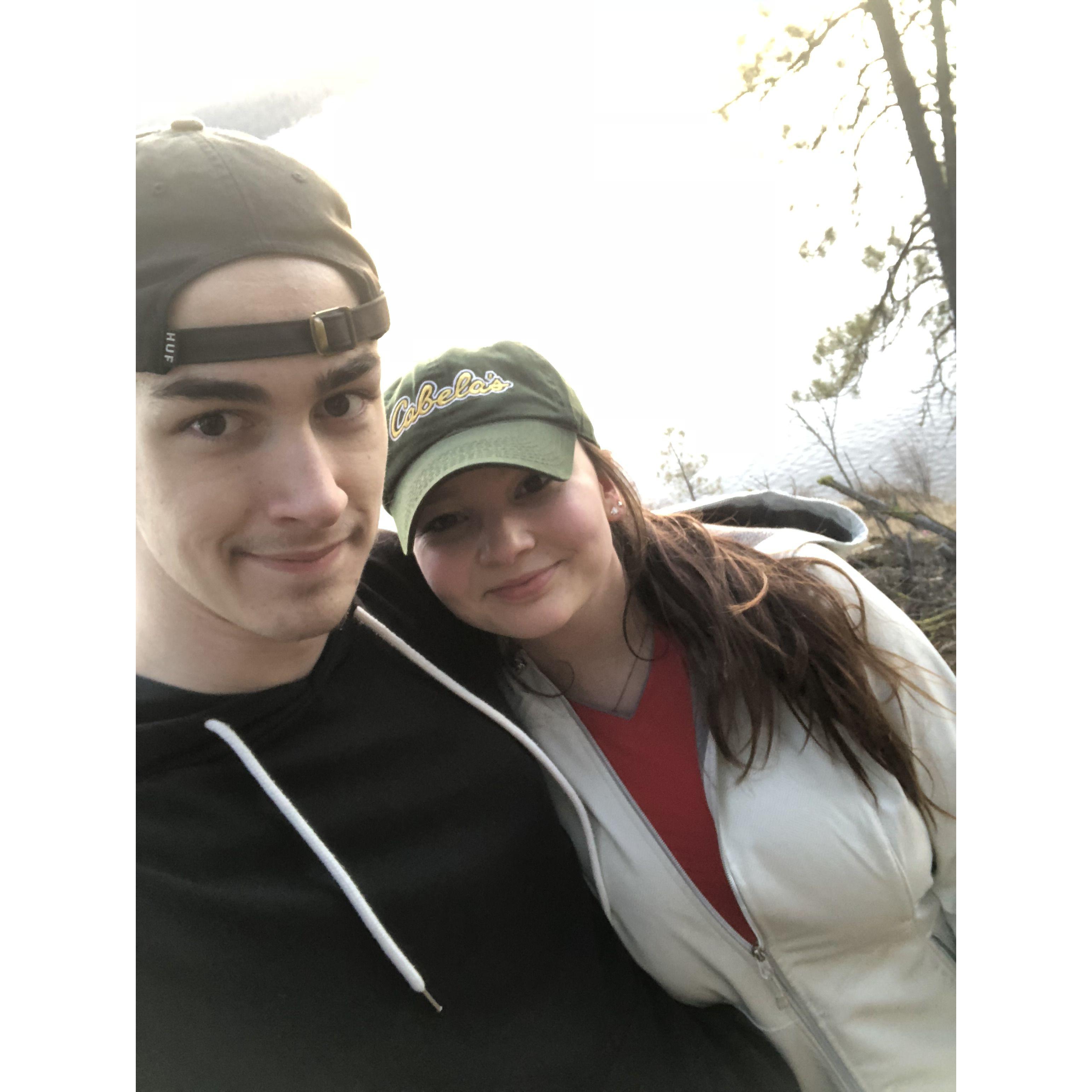 One of our first ever photos together - 2017