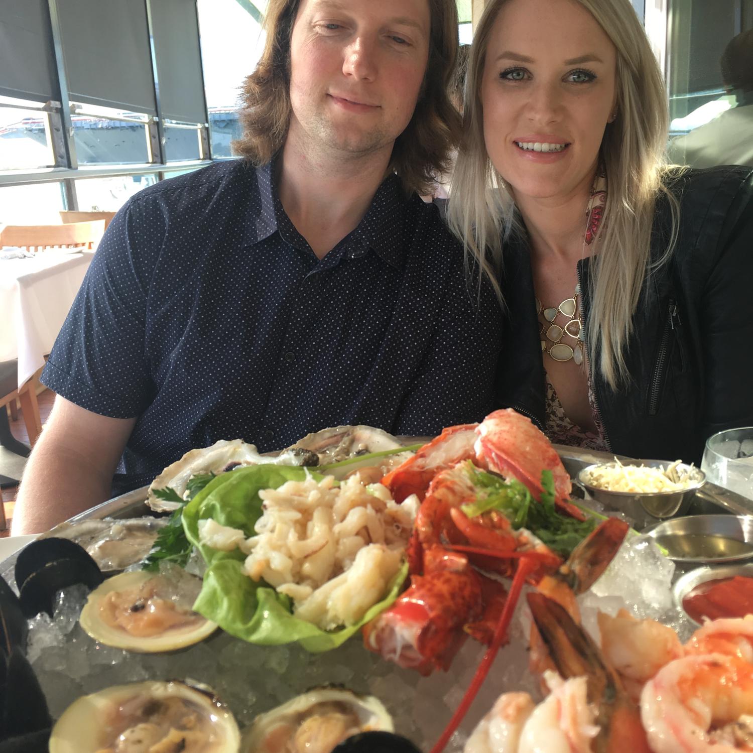 June 2018 - Dinner at Top of the Market