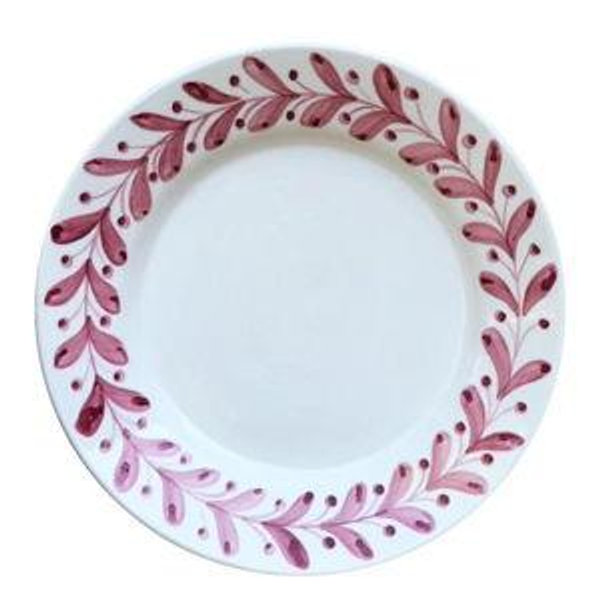 Anna Dinner Plate in Rose