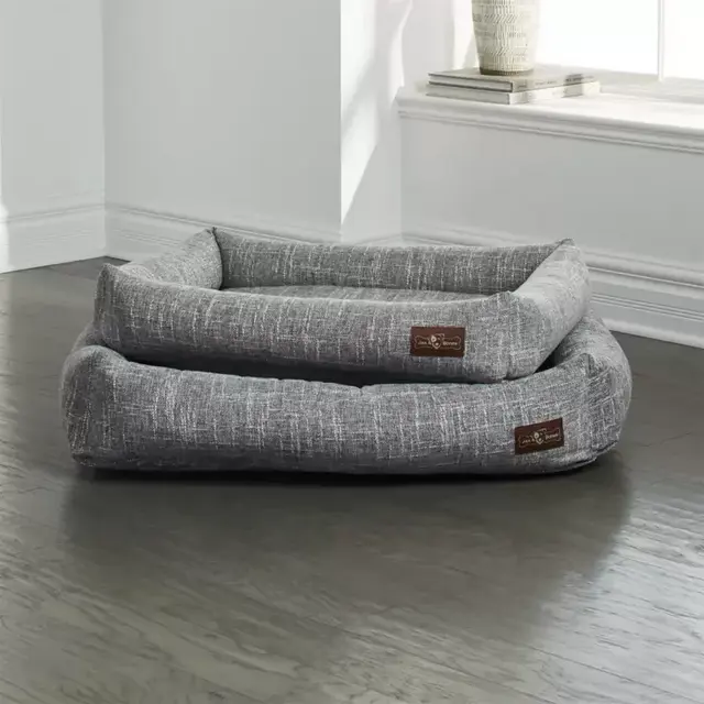 Cuddler Harper Gris Microfoam Large Dog Bed