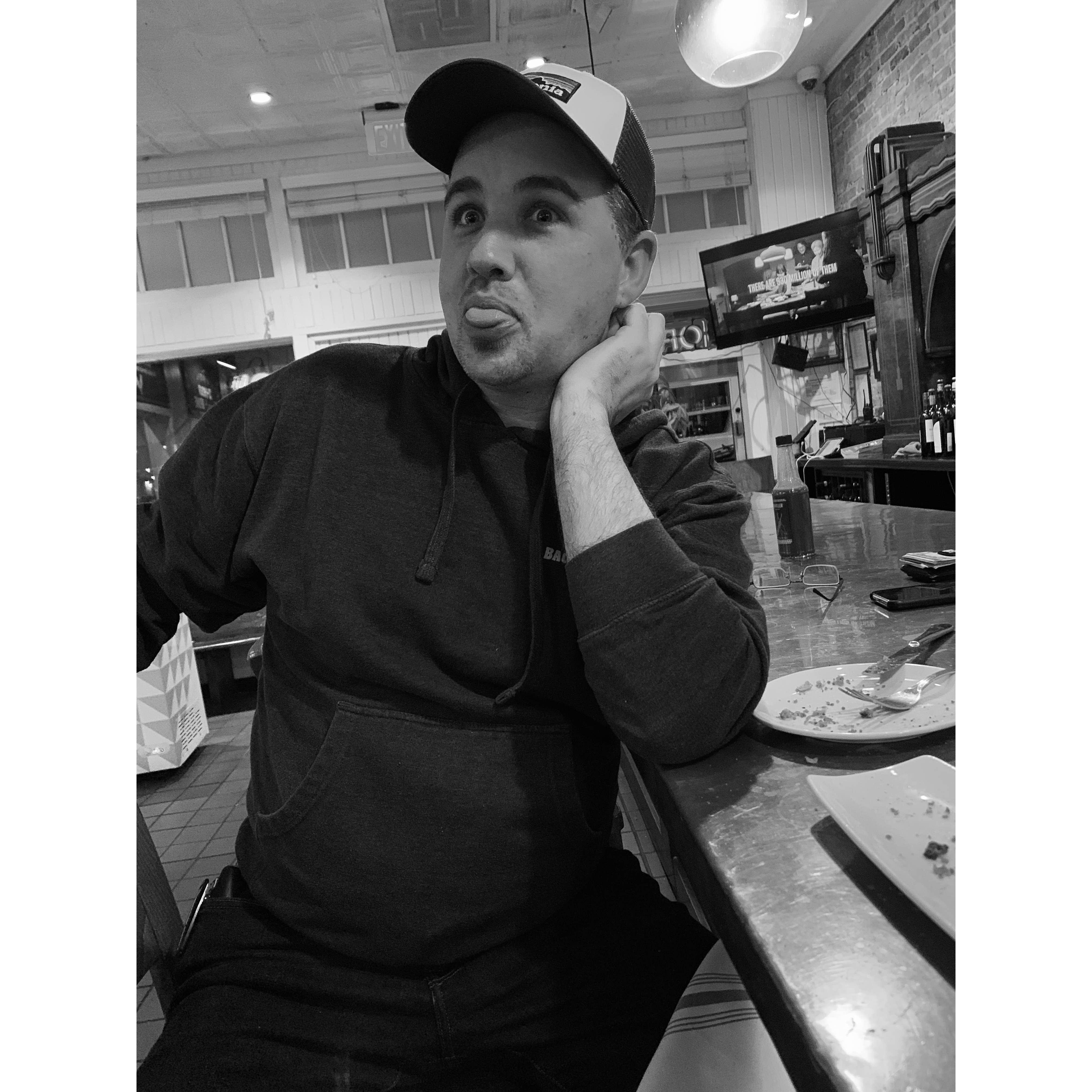 Bryan can be silly.... sometimes.