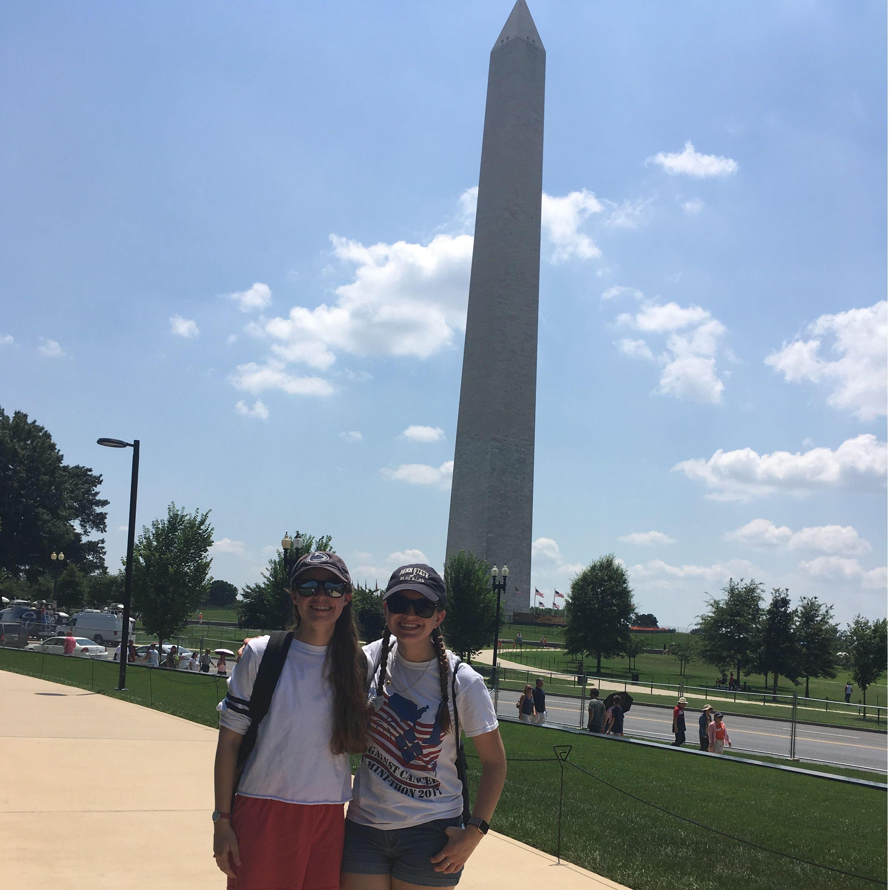 Trip to Washington D.C. the summer we started dating, while we were interning at different places but living together (an hour away from each of our workplaces)
