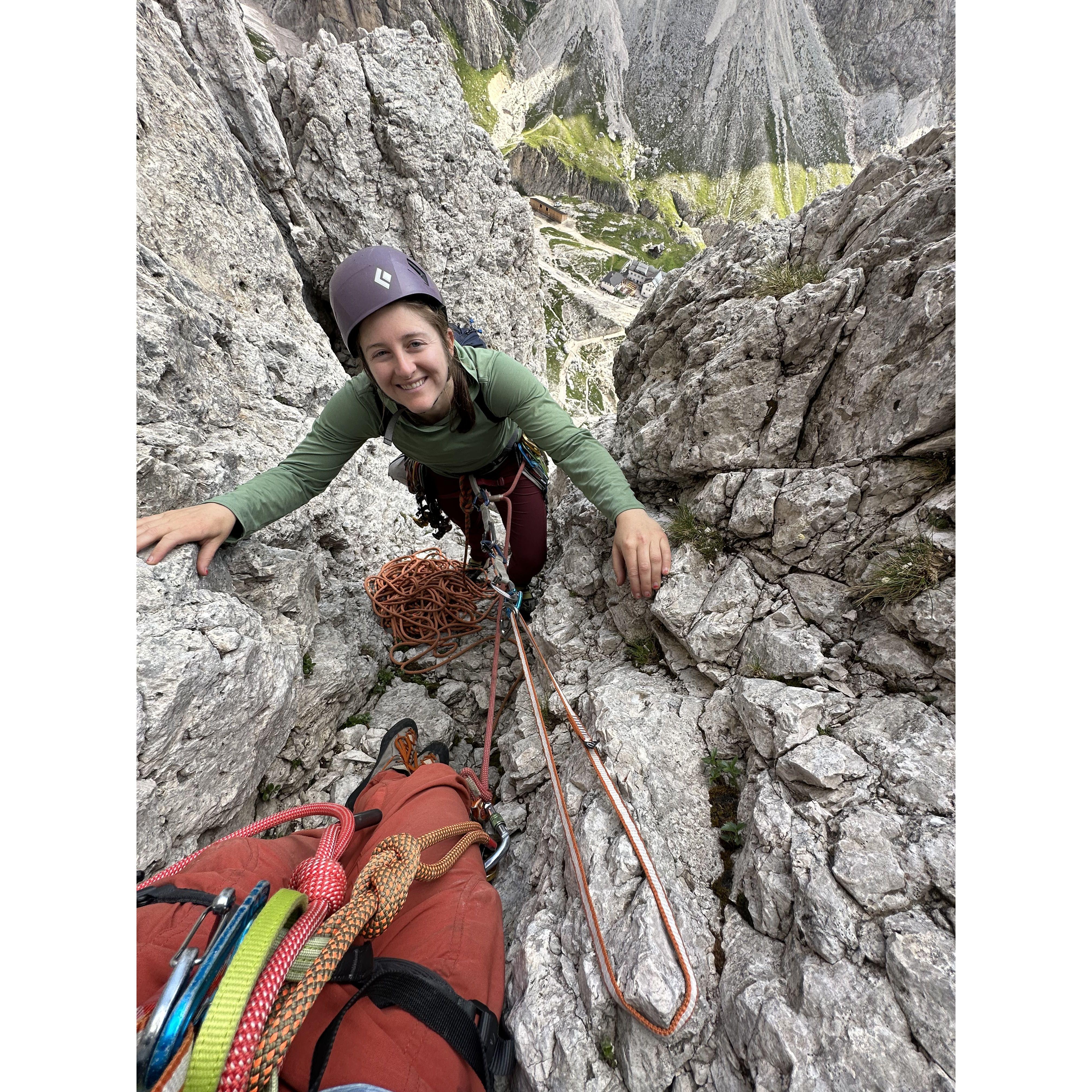 Climbing in the Dolomites | Italy
