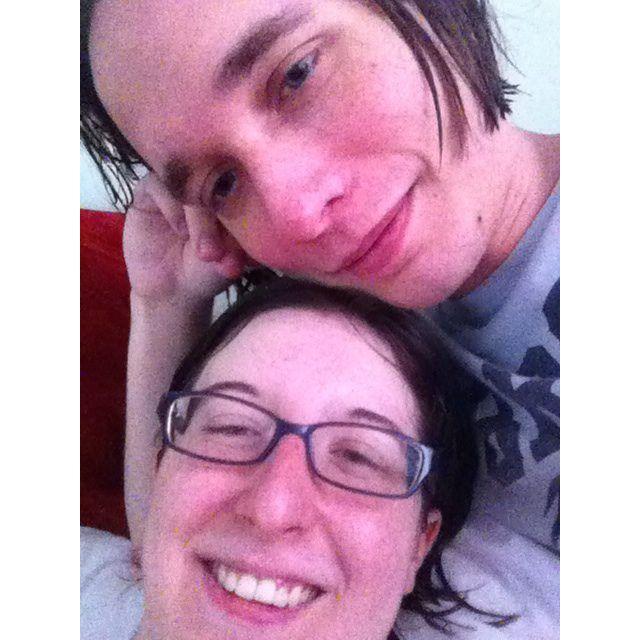 One of our earliest photos together! So young!