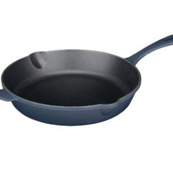 Blue Chef’s Classic™ Enameled Cast Iron Cookware 10" Skillet - Cuisinart