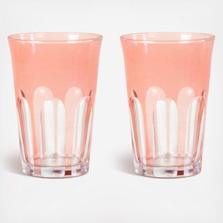 Rialto Acqua Tumbler Glass, Set of 2