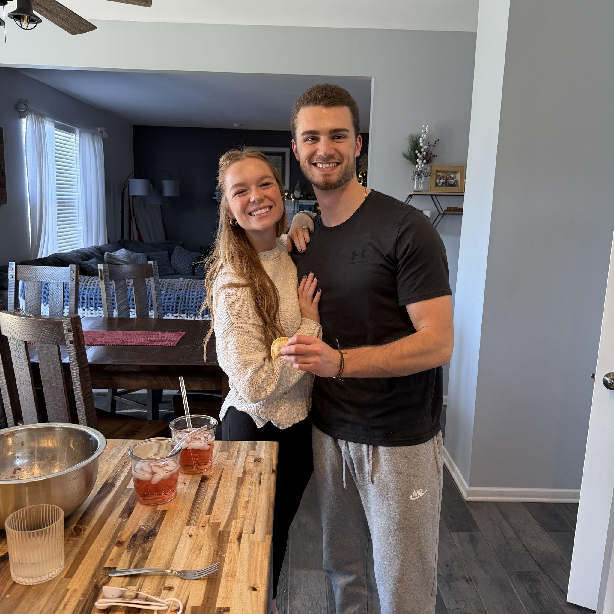Making ravioli with El's side for a post Christmas dinner. A labor of love, but another holiday tradition we'll always cherish.