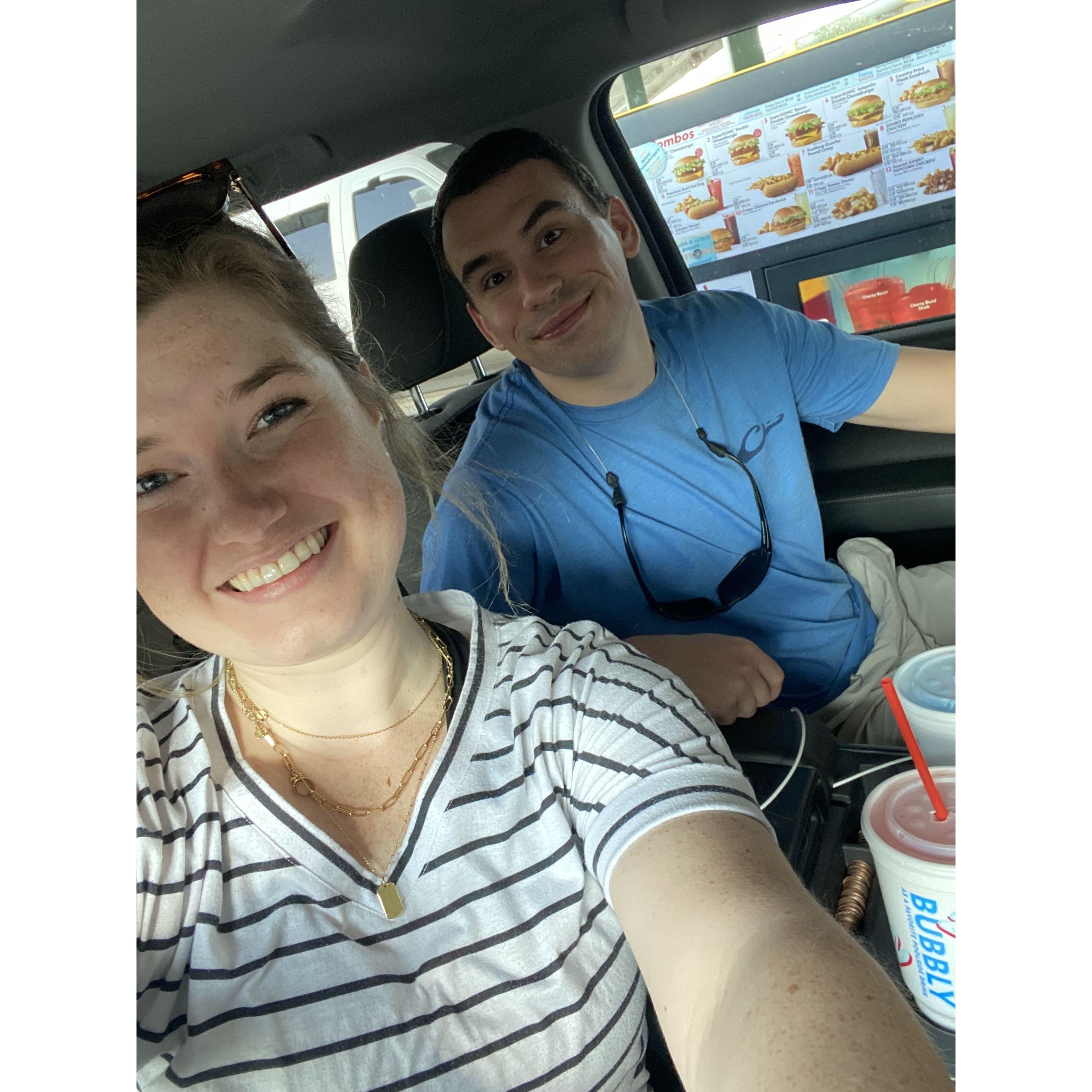 A Sonic run was a must for date #1