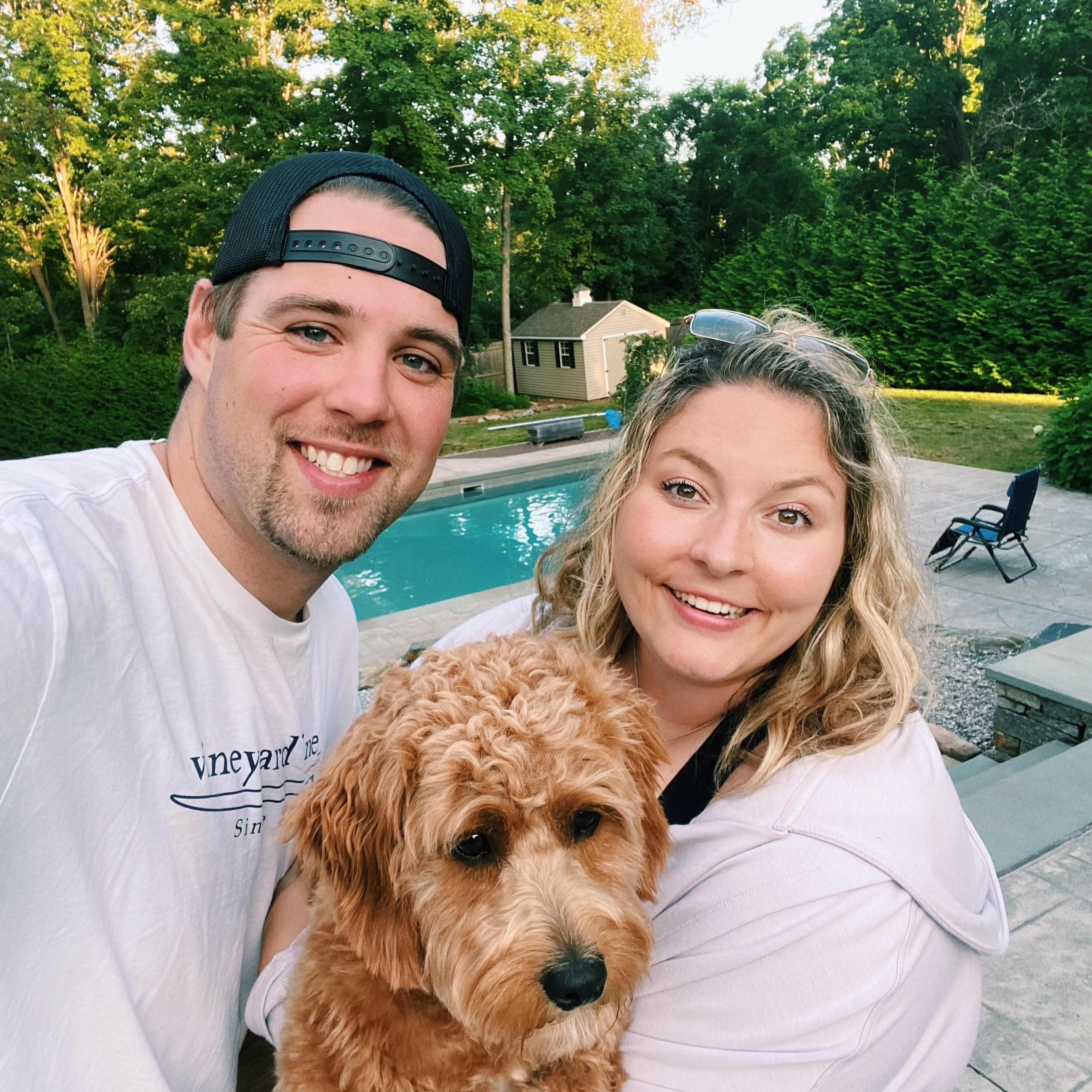 Our first weekend in our home:)