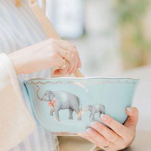 Yvonne Ellen Elephant Large Serving Bowl
