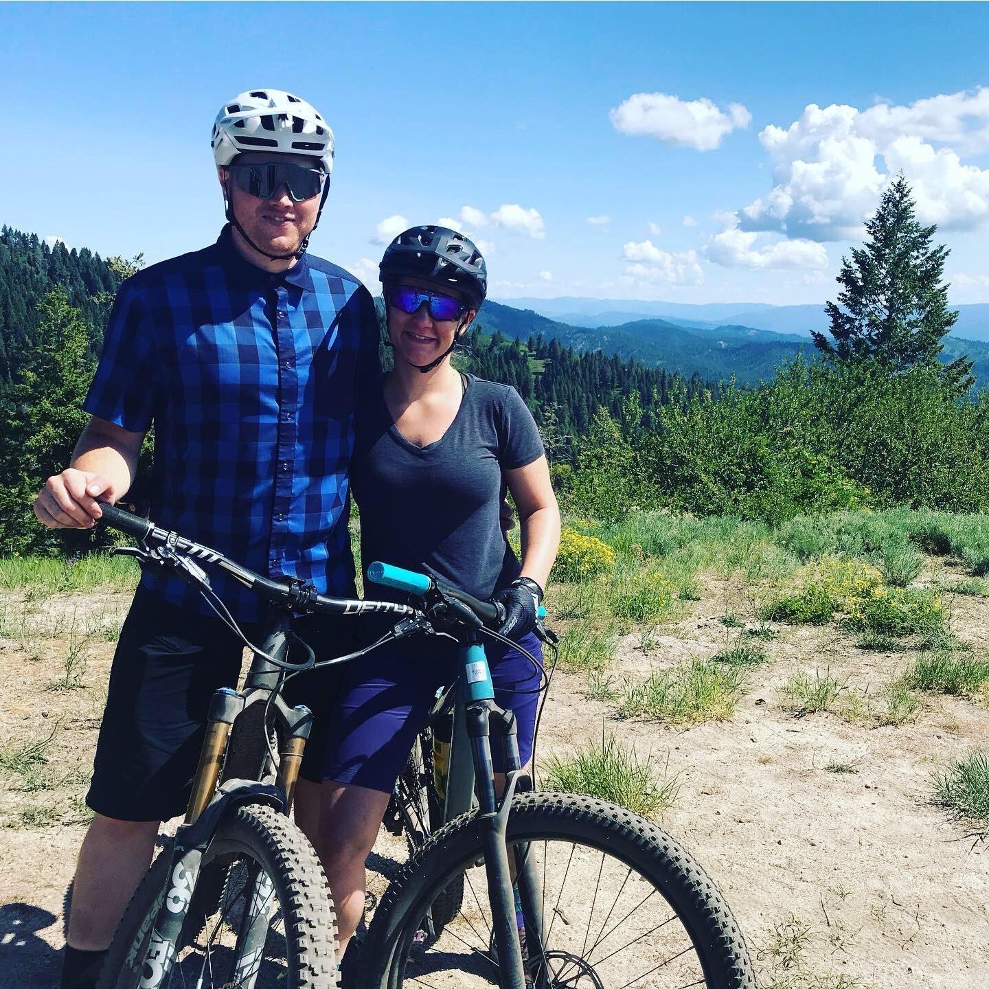 A personal mountain biking coach wasn't a bad deal either