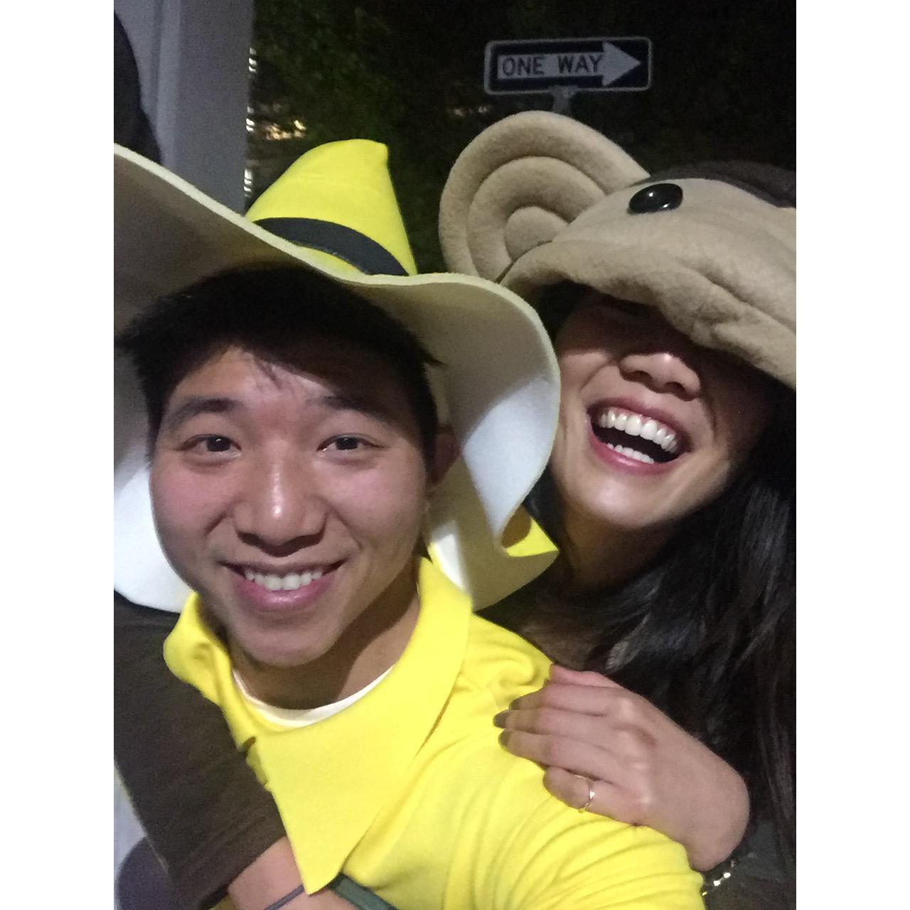 Halloween 2015 - Curious George & Man in the Yellow Hat