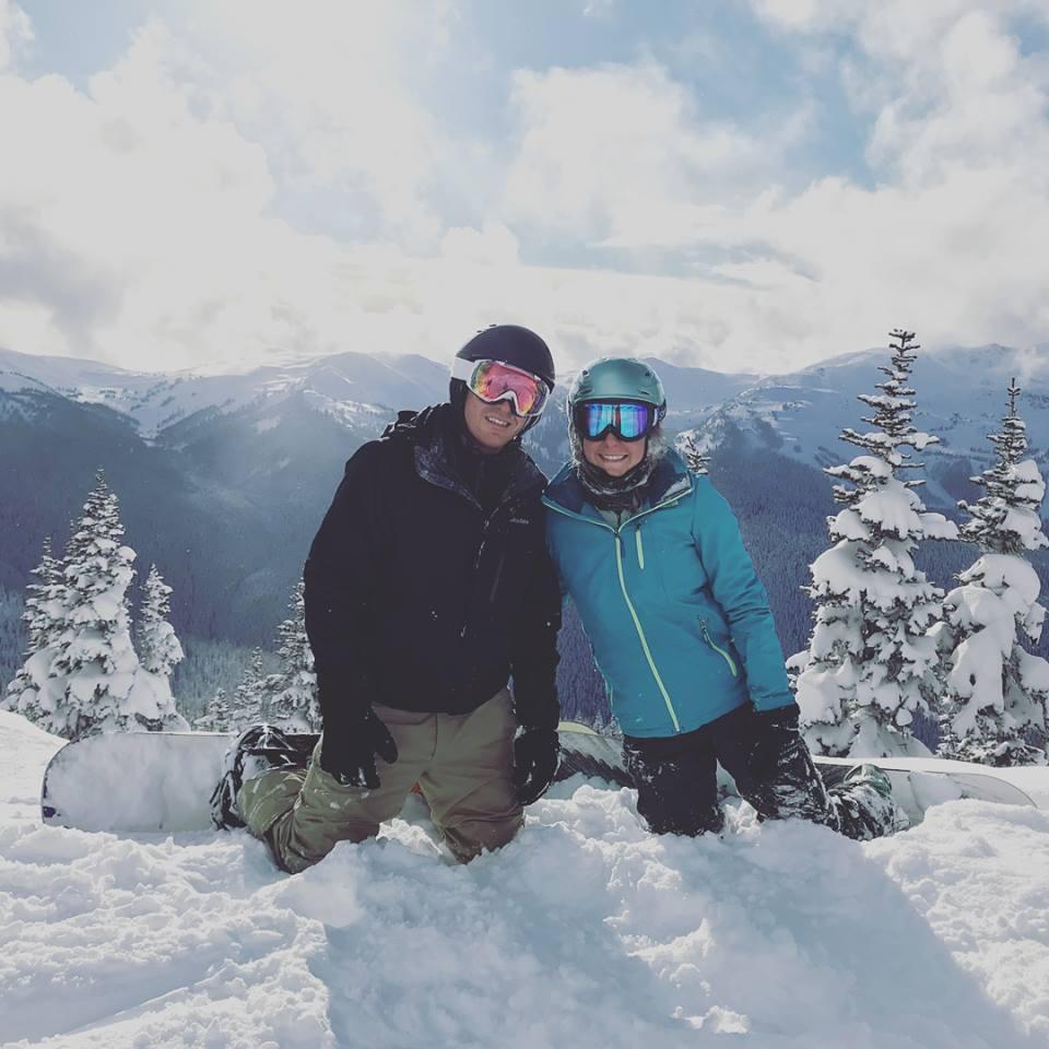 Snowboarding in Whistler, Canada in 7 feet of fresh snow