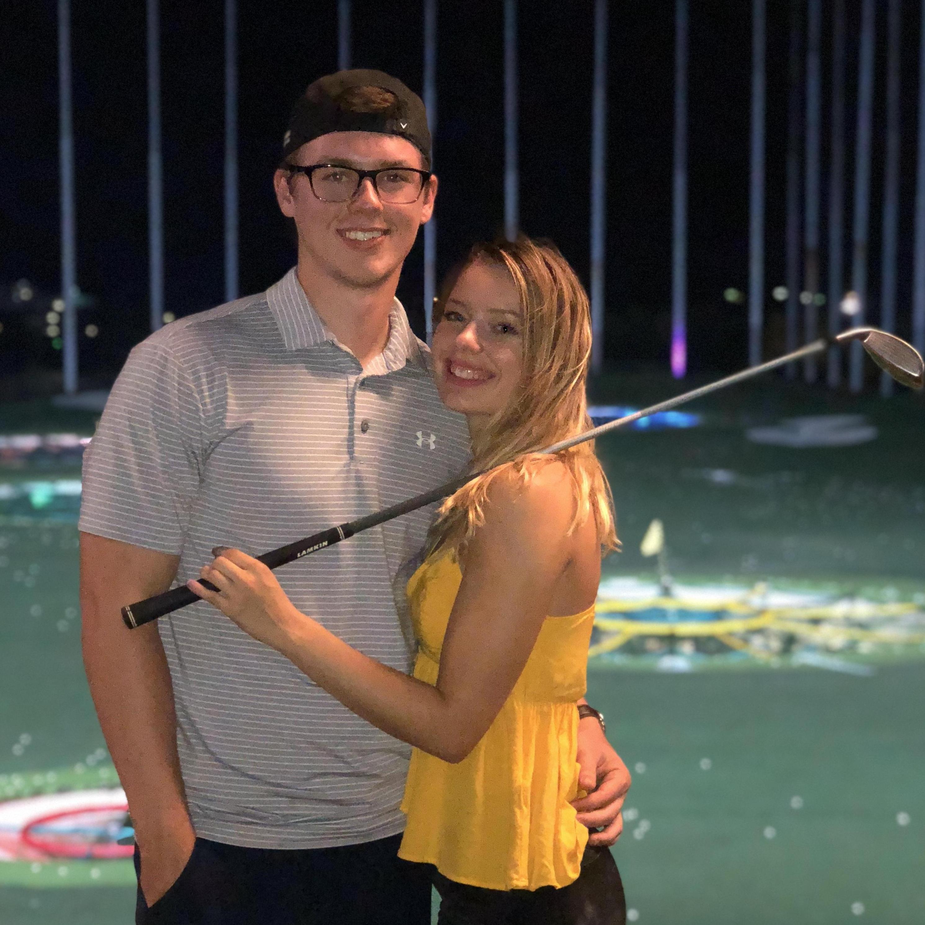 Adam and Marisa at Topgolf!