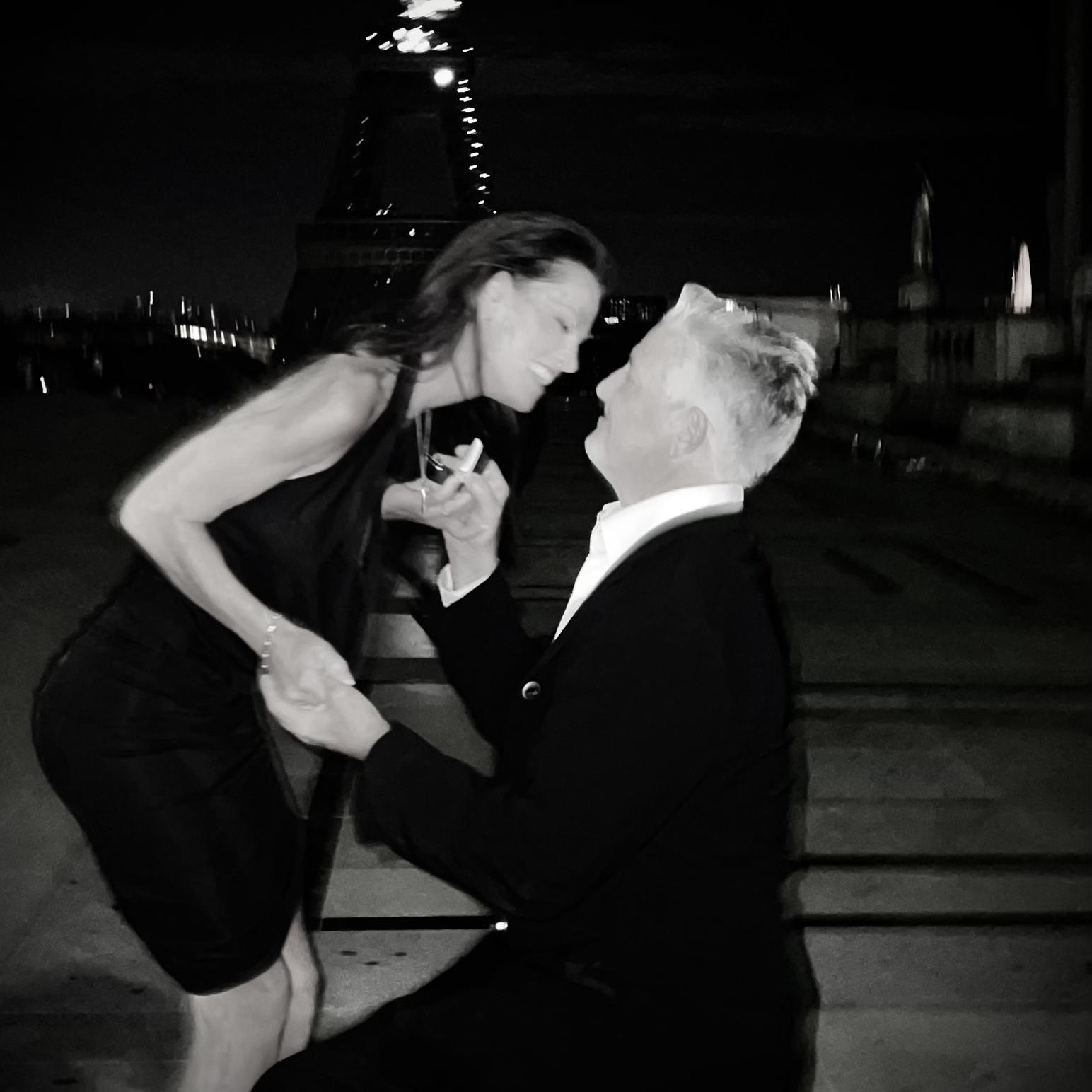 She said yes!