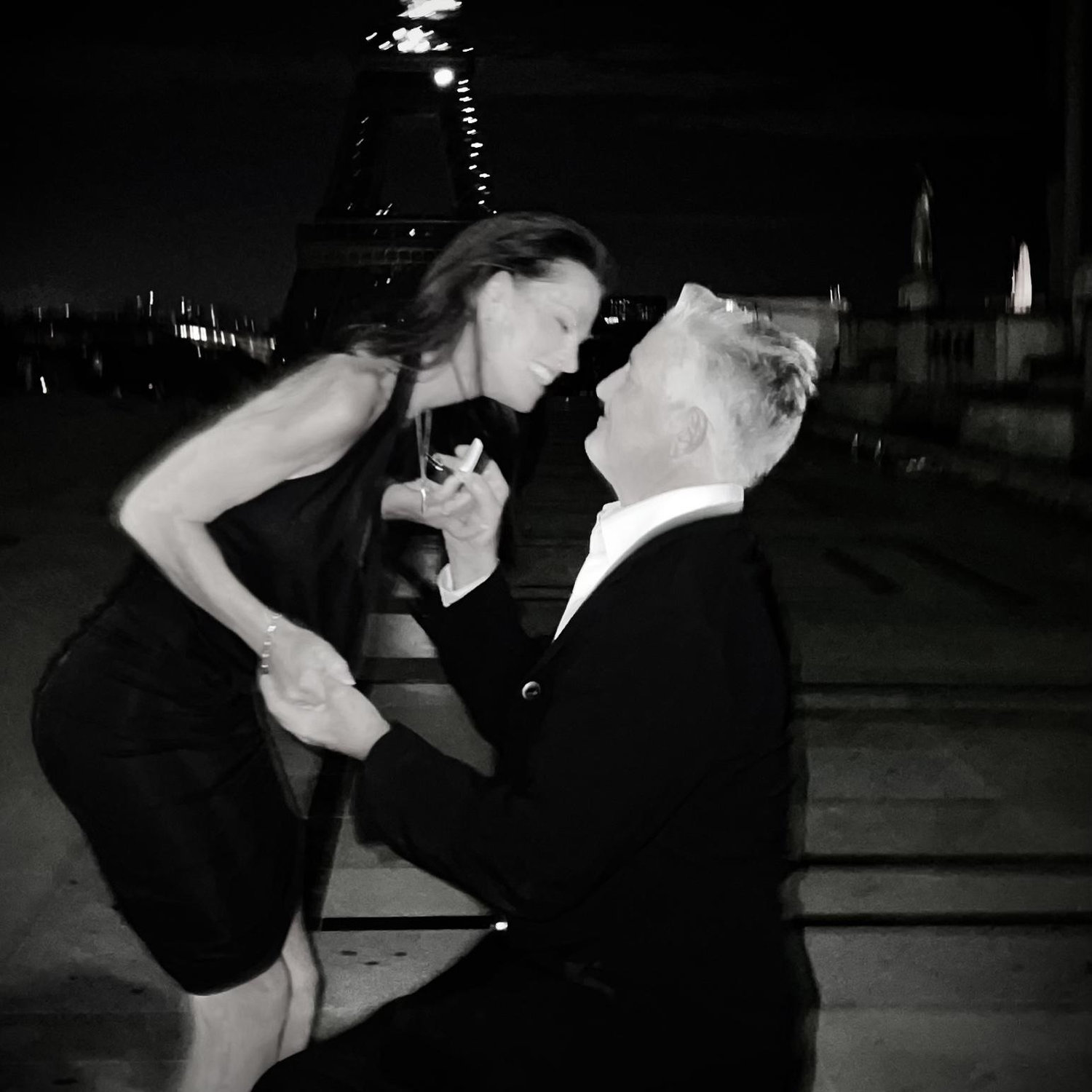 She said yes!