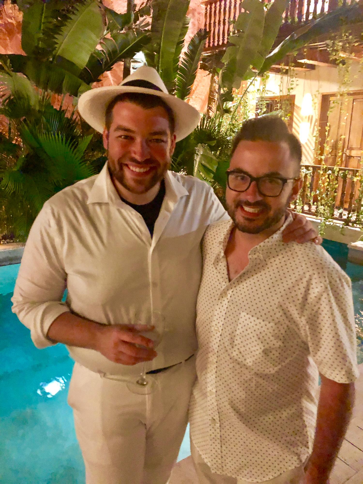 White Party in Cartagena, Colombia. Feb 2019