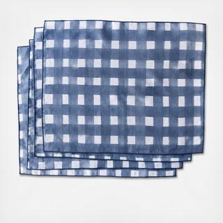 Cross Hatch Placemat, Set of 4