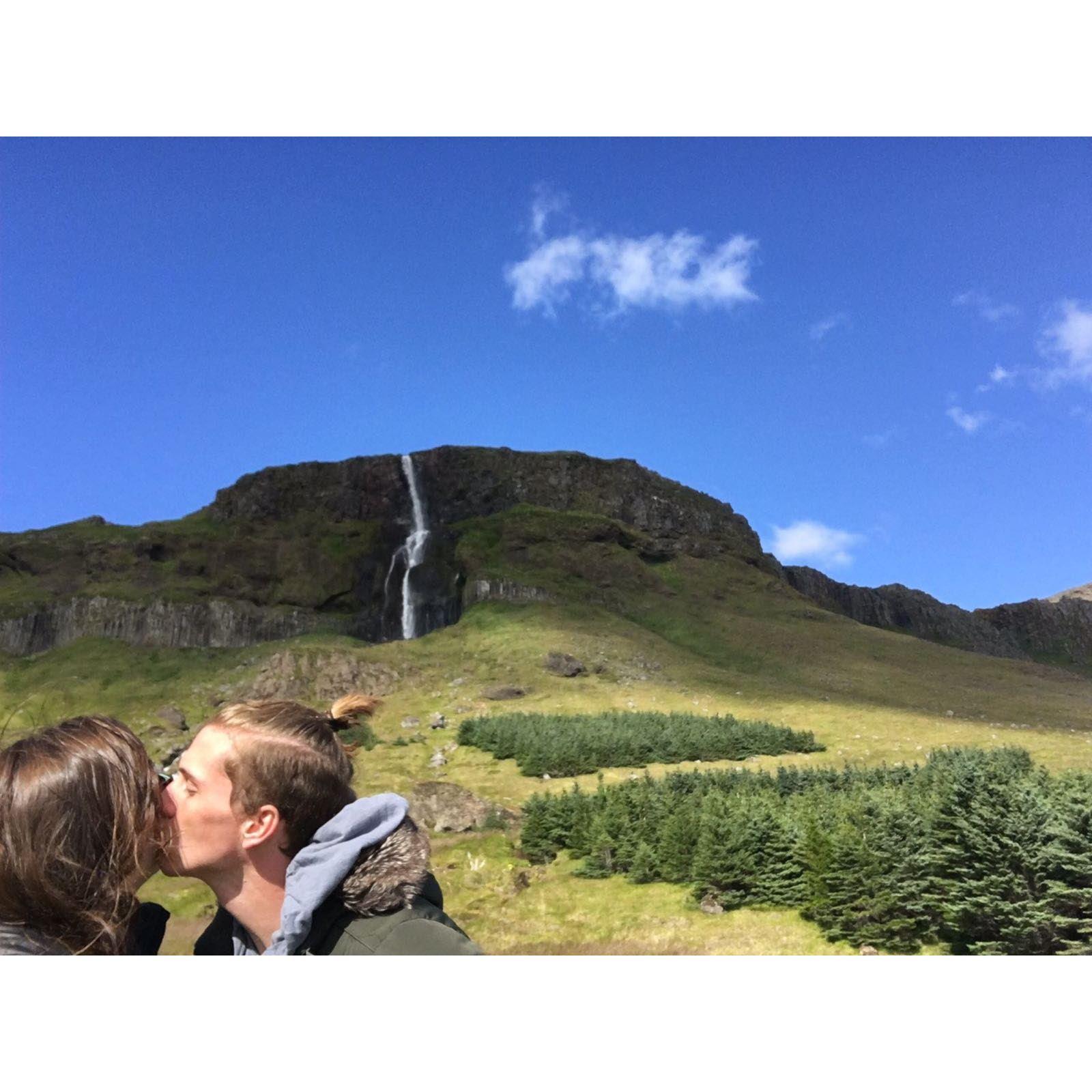Waterfalls in Iceland 2016