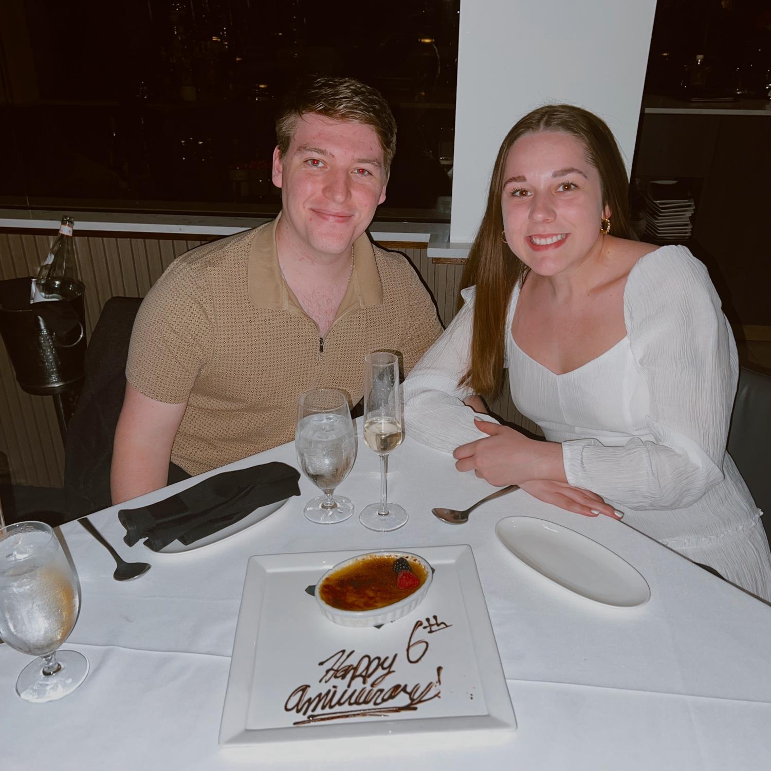 6 Year Anniversary Dinner - 2024