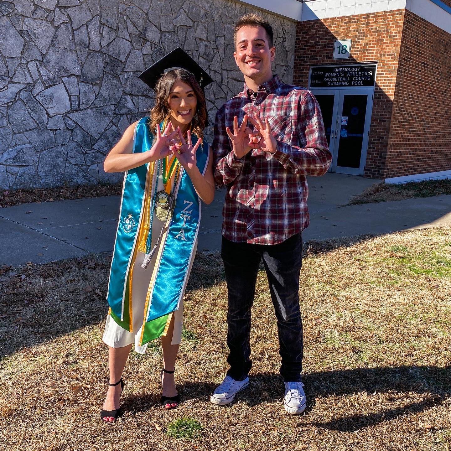 Delanie’s college graduation👑🍾