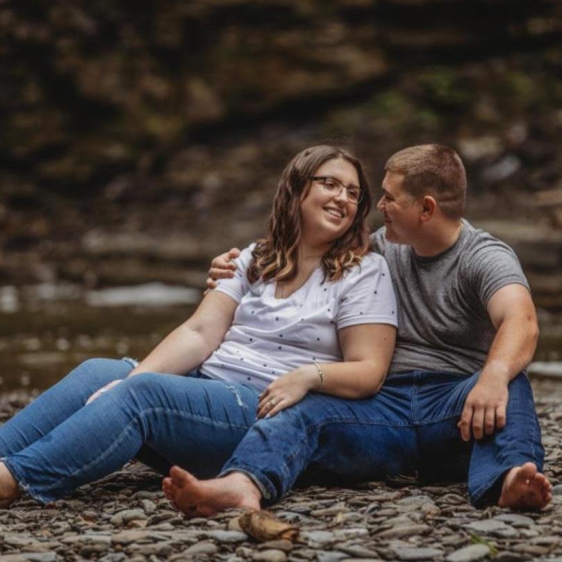 One of the many engagement photos we have. This was at Havana Glen in Montour Falls, NY, we did them in April so the water was still really cold.