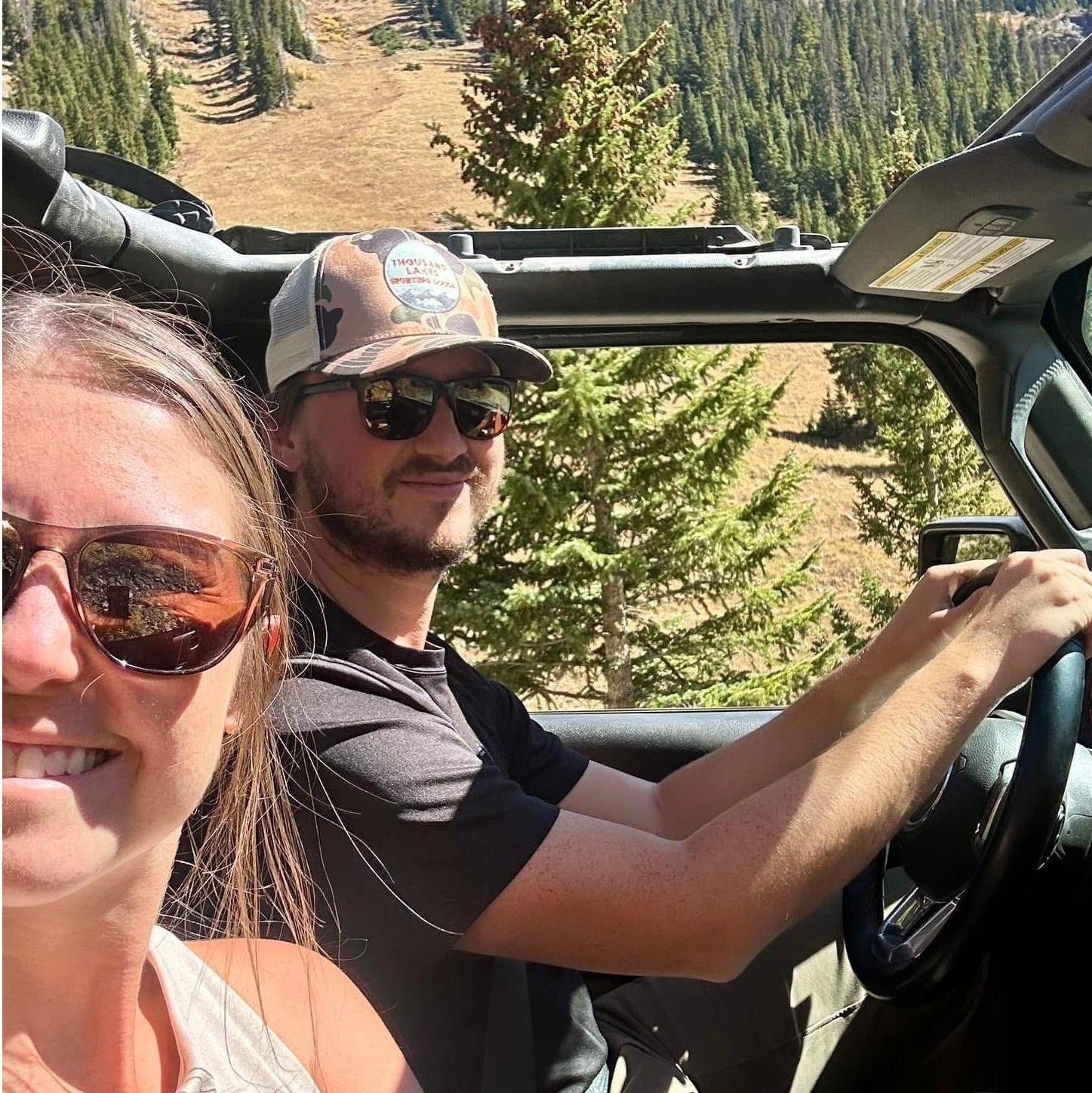 Jeeps in the mountains!
