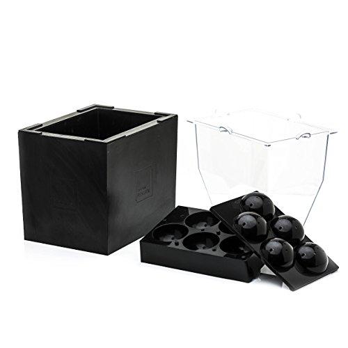 OnTheRocks - Crystal-Clear Ice Ball Maker, Make 2 Inch Clear Spheres at Home