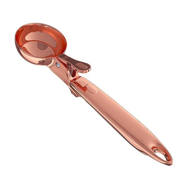 Ice Cream Scoop with Comfortable Handle, Rose Gold