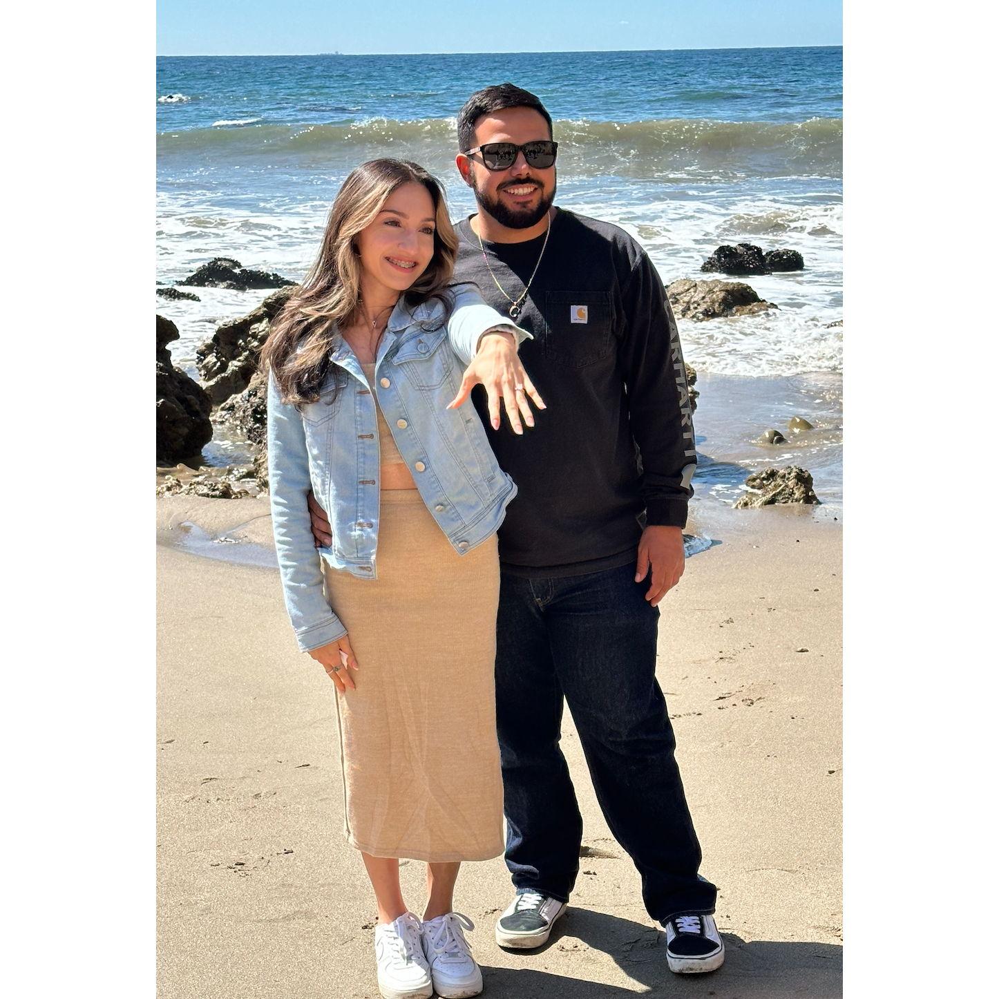 He proposed! (April 2024)