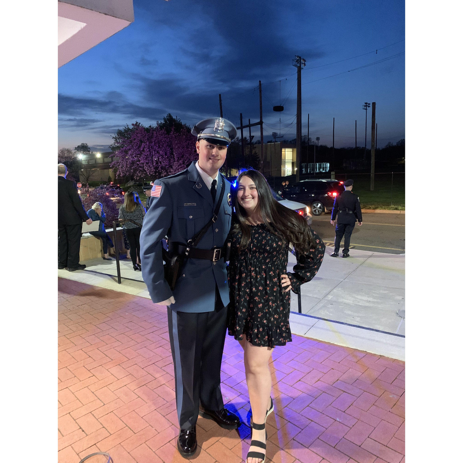 April 27th, 2021 - Tyler graduating the Police Academy