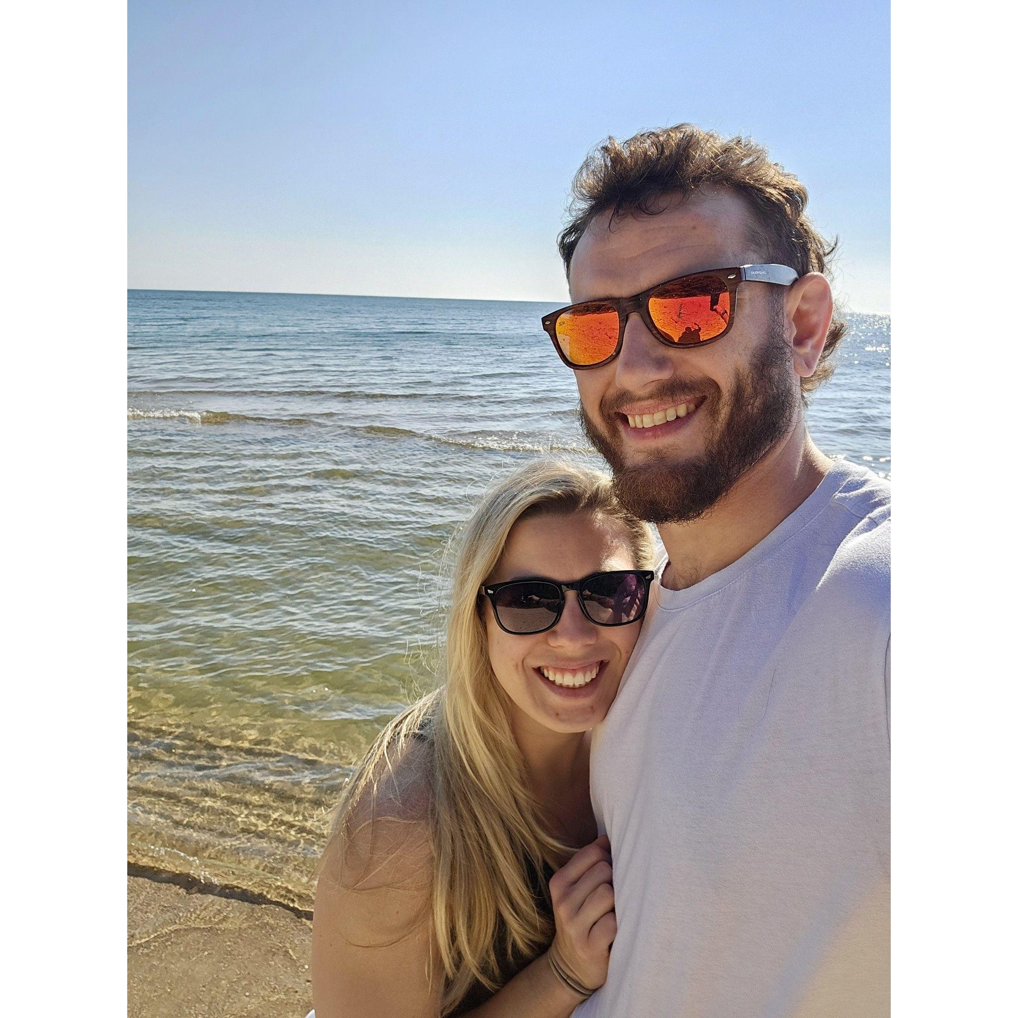 Up north in Au Gres, MI