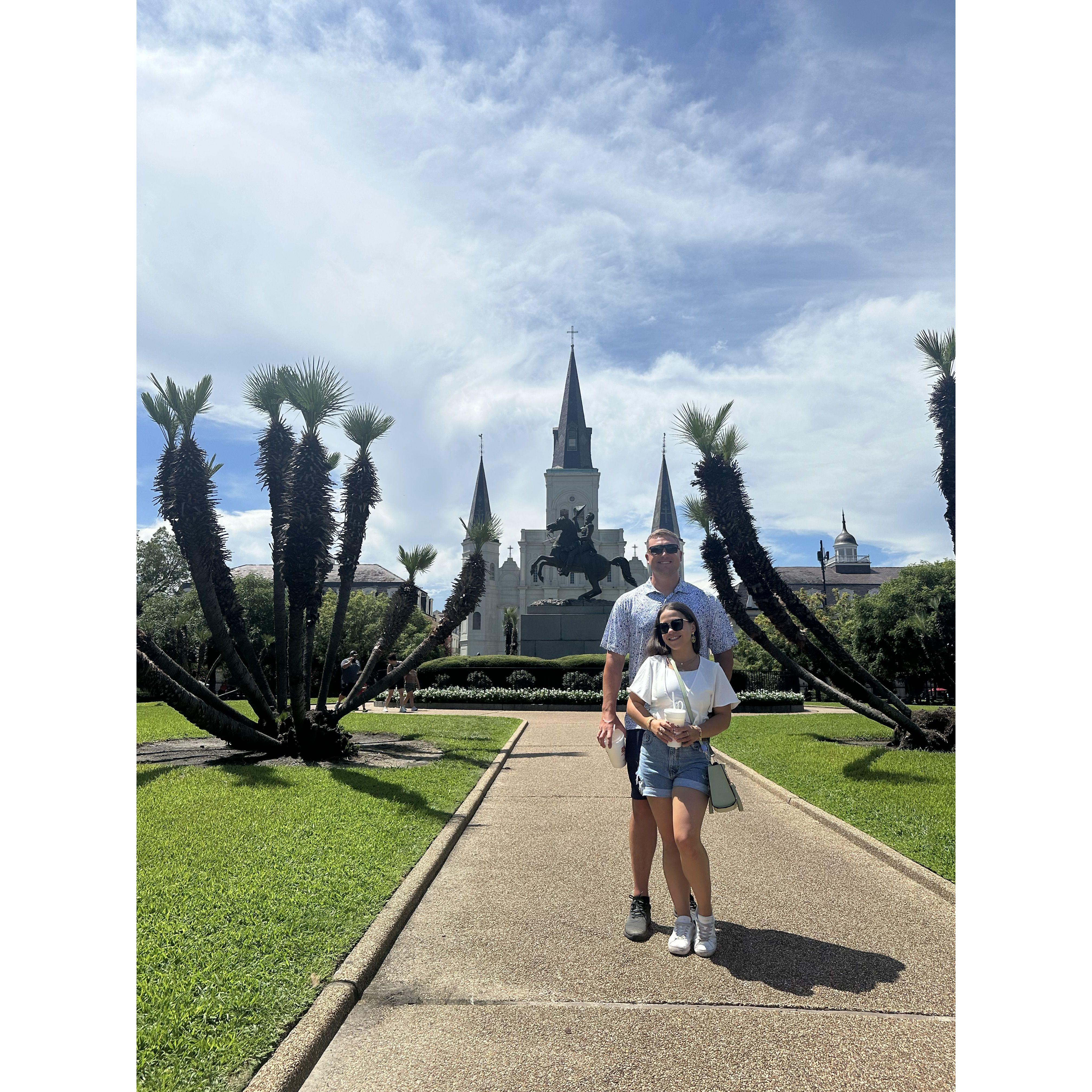 First time together in New Orleans