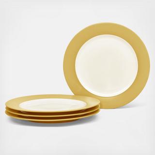 Colorwave Rim Dinner Plate, Set of 4