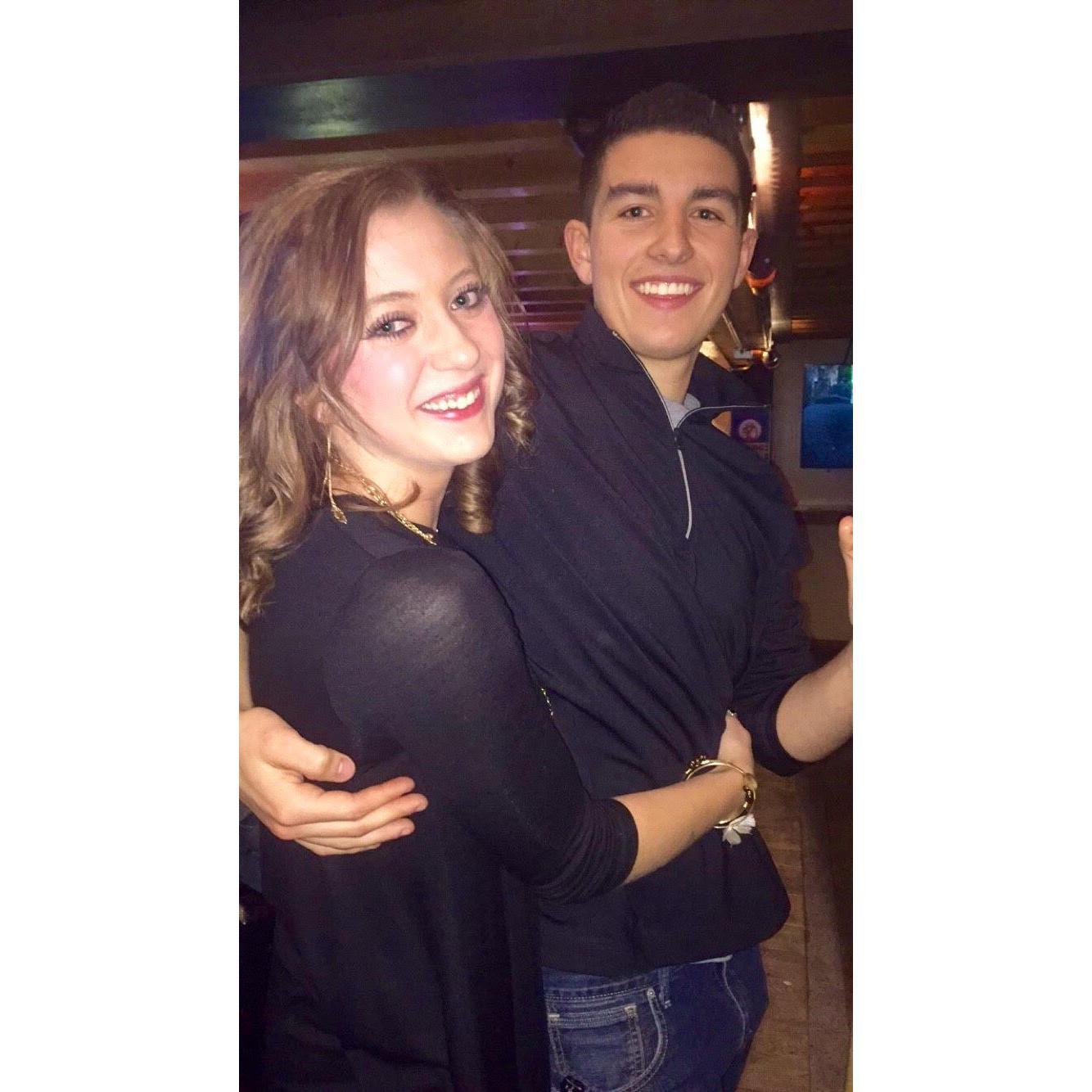 Our 2nd date and first picture together!
