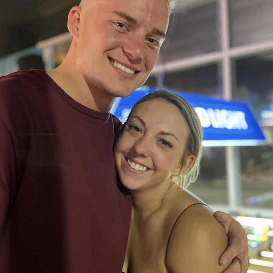 This was our first picture together!