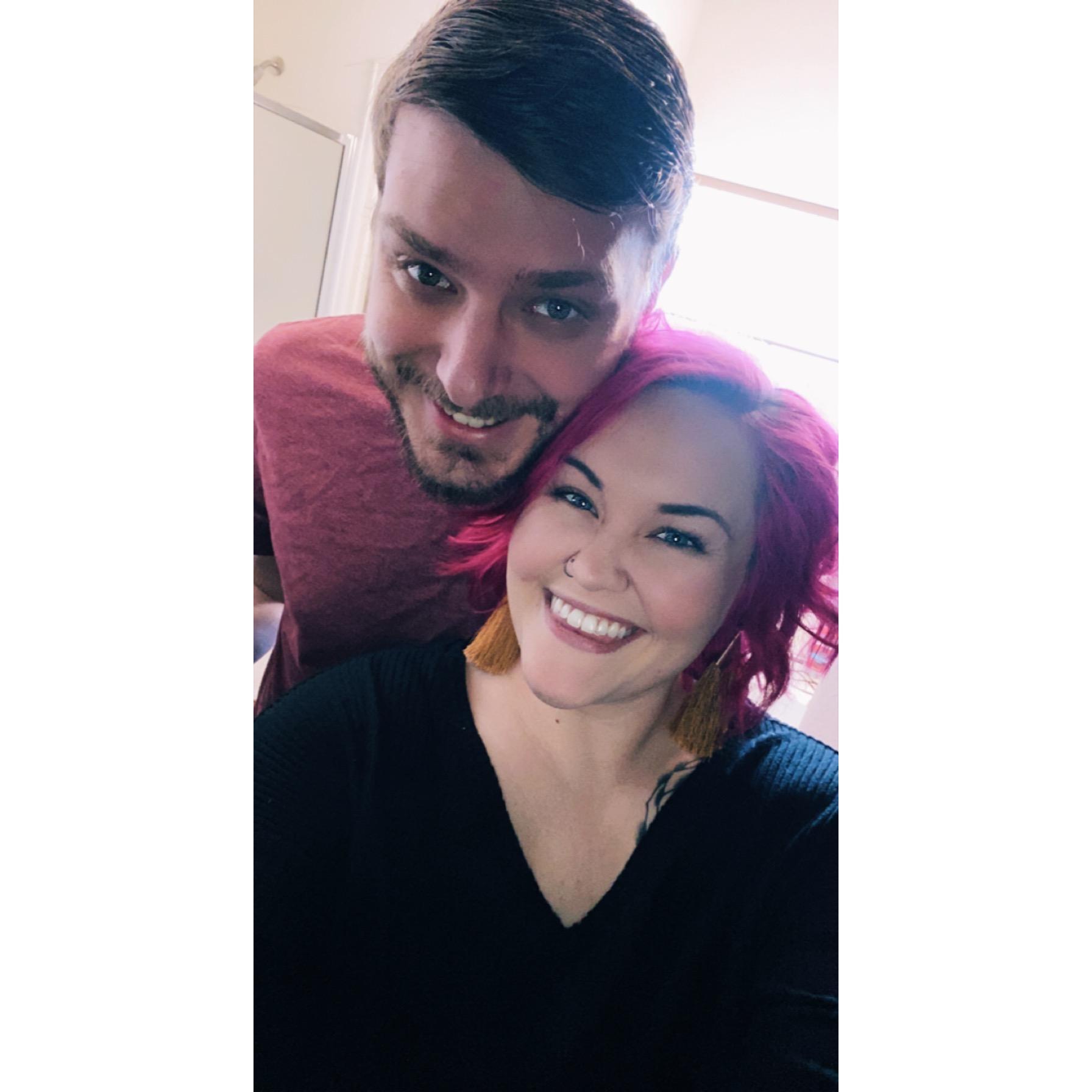 We had to get a picture together once Garrett was finally cleaned up! This was when we decided that Christal would be moving to Colorado at some point!