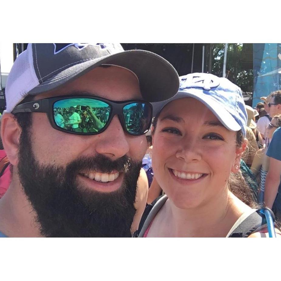 Apr. 2017. Charleston, SC. At Highwater Music Festival for a weekend away.