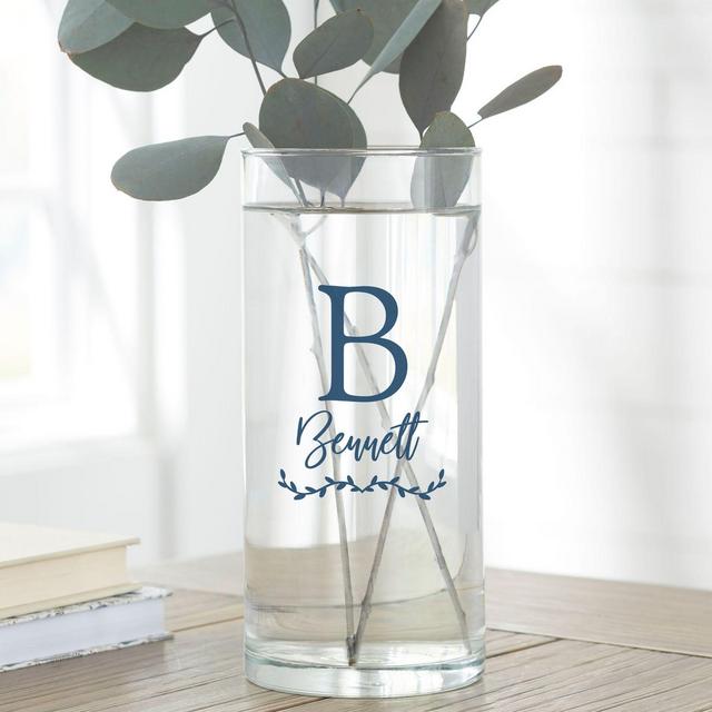 Family Initial Personalized 7.5" Flower Vase