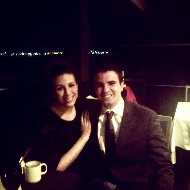 Nov. 16, 2014: For our first anniversary, we went on a dinner cruise in the Chesapeake Bay ⚓️