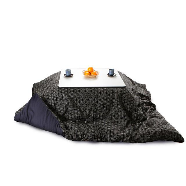 Kotatsu Futon Cover, Square or Rectangle shape, Asanoha (flax leaf) pattern print
