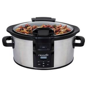 Crock-Pot® Programmable Lift & Serve 6 Qt. Slow Cooker - Stainless Steel SCCPVC600LH-S