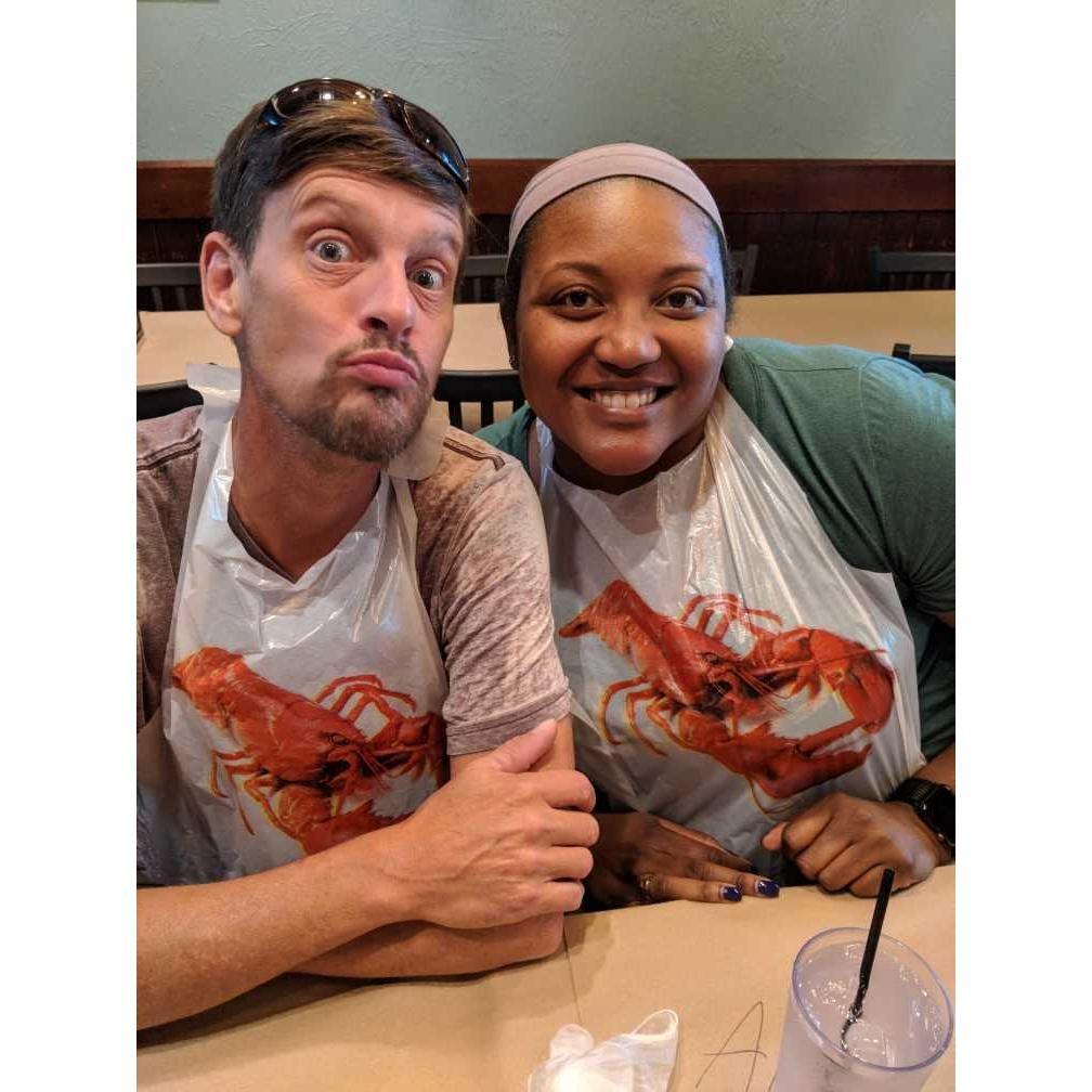 We are addicted to Chasin Tails' seafood.